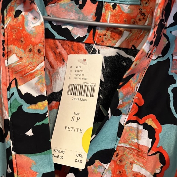 Anthropologie Maeve Flutter dress NWT petite - Picture 5 of 5